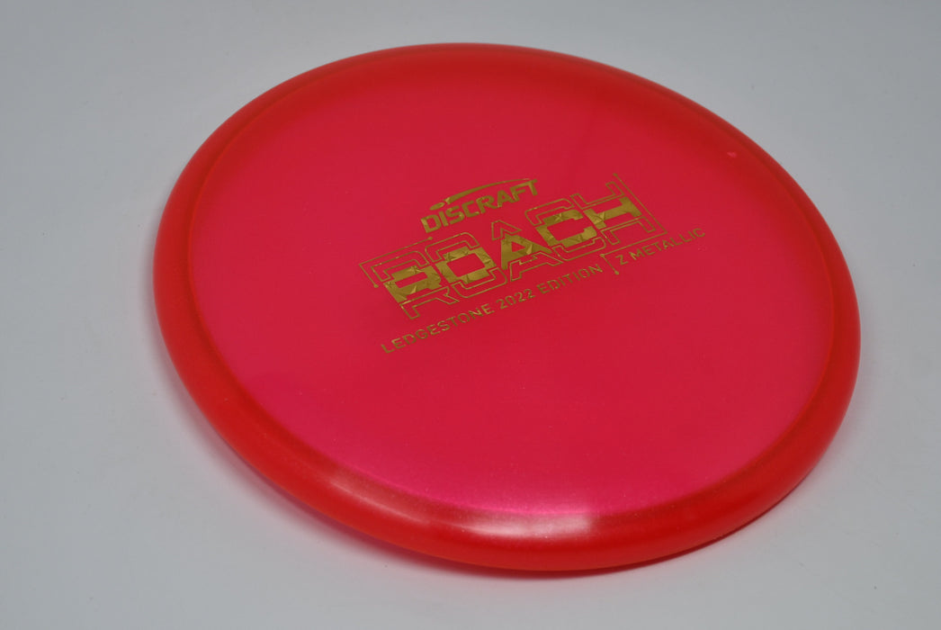Buy Red Discraft LE Z Metallic Roach Ledgestone 2022 Putt and Approach Disc Golf Disc (Frisbee Golf Disc) at Skybreed Discs Online Store