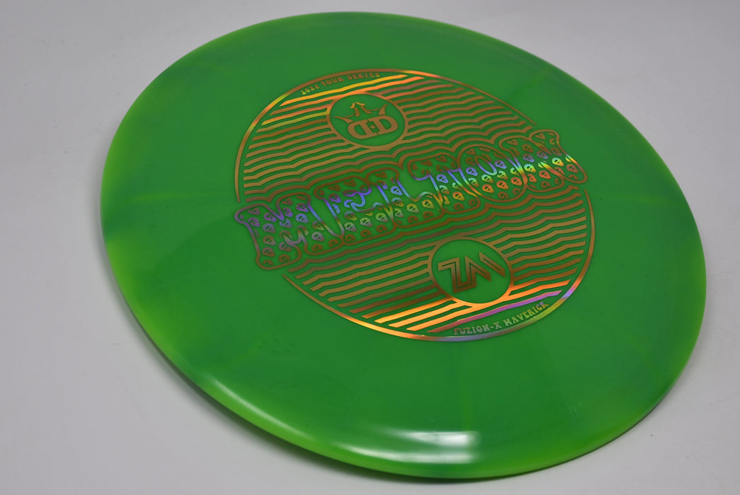 Buy Green Dynamic Fuzion-X Burst Maverick Zach Melton 2022 Tour Series Fairway Driver Disc Golf Disc (Frisbee Golf Disc) at Skybreed Discs Online Store