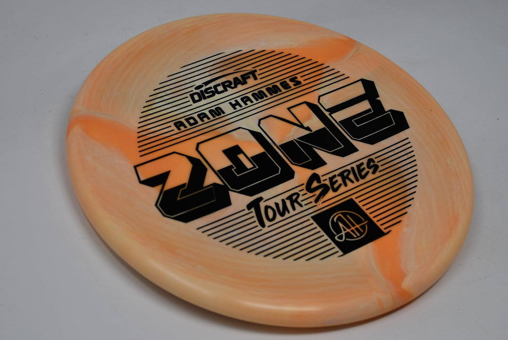 Buy Orange Discraft ESP Swirl Zone Adam Hammes 2022 Tour Series Putt and Approach Disc Golf Disc (Frisbee Golf Disc) at Skybreed Discs Online Store