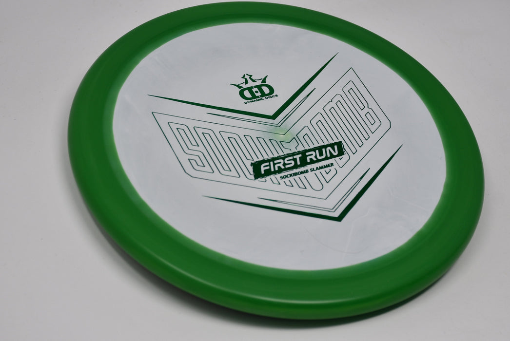 Buy Green Dynamic Classic Supreme Orbit Sockibomb Slammer First Run Putt and Approach Disc Golf Disc (Frisbee Golf Disc) at Skybreed Discs Online Store
