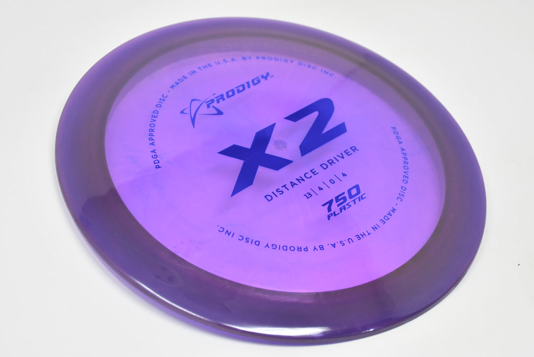 Buy Purple Prodigy 750 X2 Distance Driver Disc Golf Disc (Frisbee Golf Disc) at Skybreed Discs Online Store