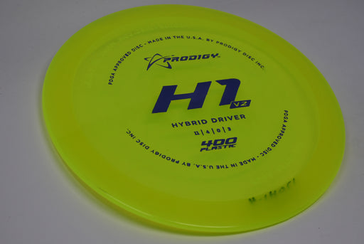 Buy Yellow Prodigy 400 H1V2 Fairway Driver Disc Golf Disc (Frisbee Golf Disc) at Skybreed Discs Online Store