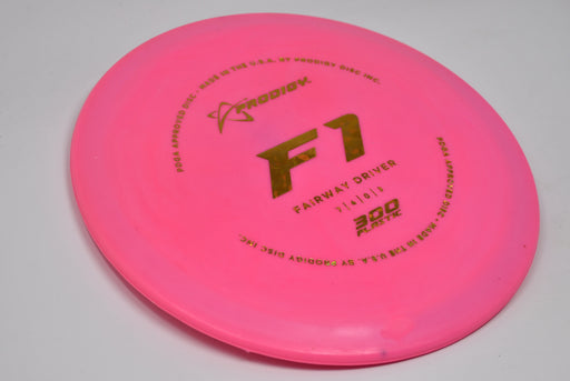 Buy Pink Prodigy 300 F1 Fairway Driver Disc Golf Disc (Frisbee Golf Disc) at Skybreed Discs Online Store
