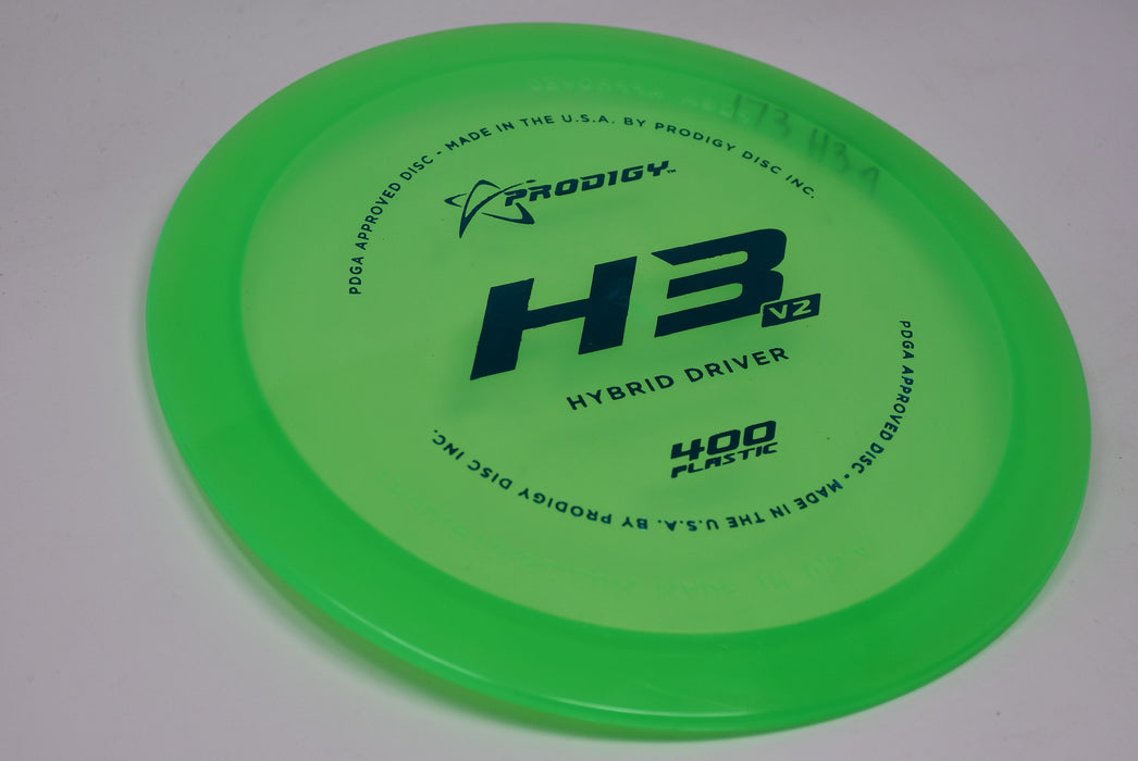 Buy Green Prodigy 400 H3V2 Fairway Driver Disc Golf Disc (Frisbee Golf Disc) at Skybreed Discs Online Store