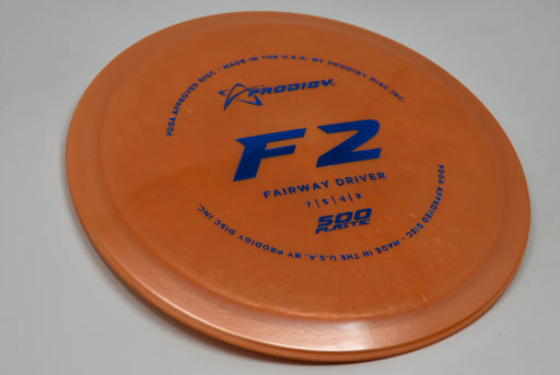 Buy Orange Prodigy 500 F2 Fairway Driver Disc Golf Disc (Frisbee Golf Disc) at Skybreed Discs Online Store