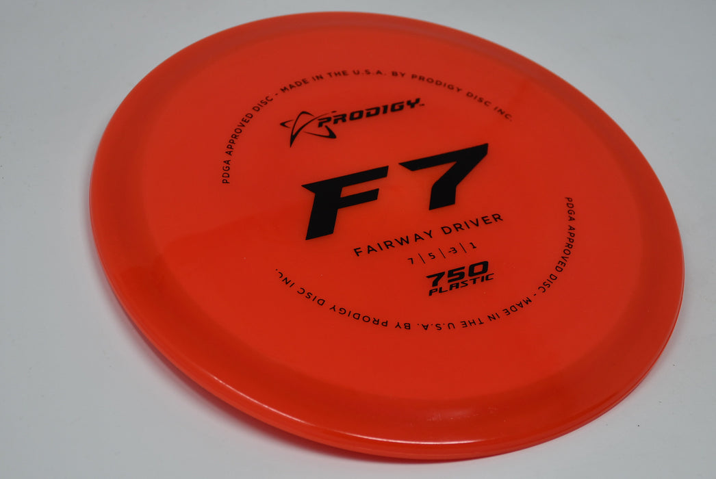 Buy Red Prodigy 750 F7 Fairway Driver Disc Golf Disc (Frisbee Golf Disc) at Skybreed Discs Online Store