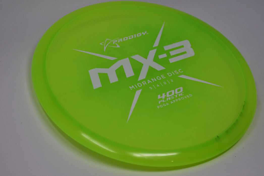 Buy Green Prodigy 400 MX3 Midrange Disc Golf Disc (Frisbee Golf Disc) at Skybreed Discs Online Store