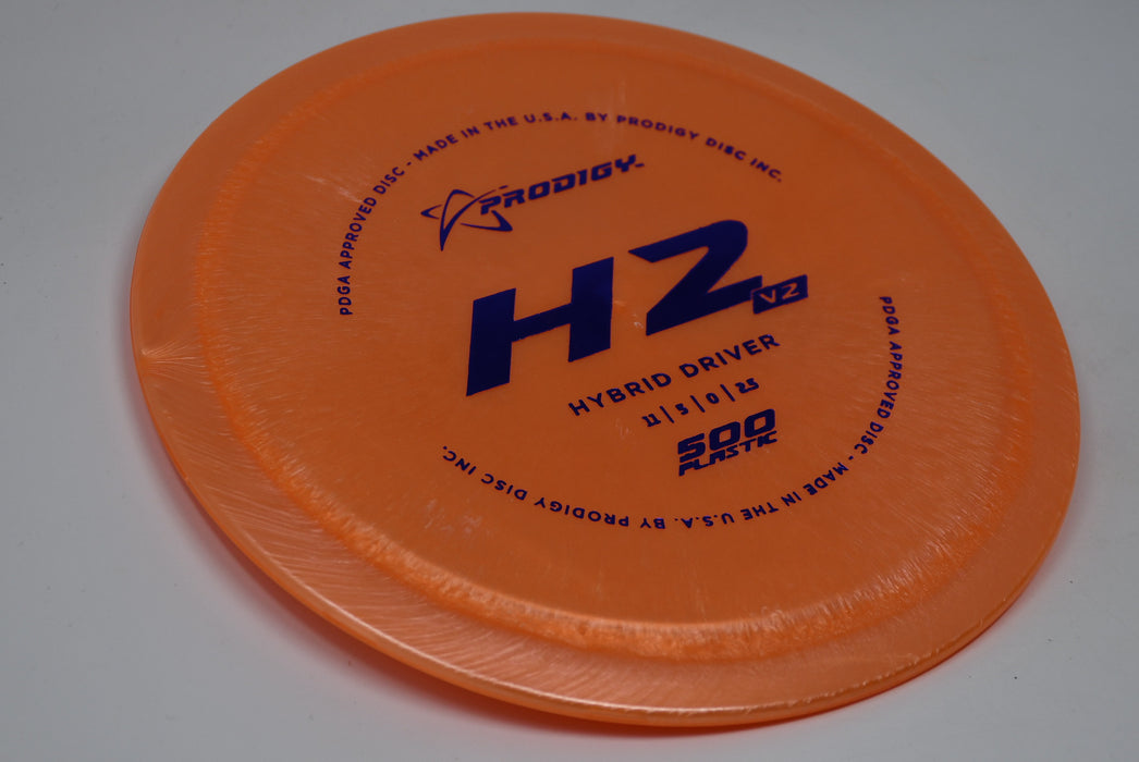 Buy Orange Prodigy 500 H2V2 Fairway Driver Disc Golf Disc (Frisbee Golf Disc) at Skybreed Discs Online Store