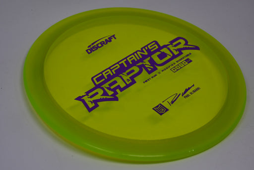 Buy Green Discraft Z Captain's Raptor First Run Fairway Driver Disc Golf Disc (Frisbee Golf Disc) at Skybreed Discs Online Store