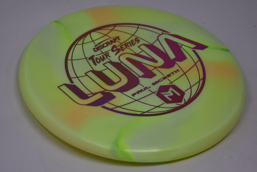 Buy Green Discraft ESP Swirl Luna Paul McBeth 2022 Tour Series Putt and Approach Disc Golf Disc (Frisbee Golf Disc) at Skybreed Discs Online Store