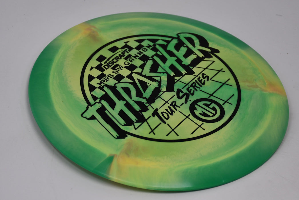 Buy Green Discraft ESP Swirl Thrasher Missy Gannon 2022 Tour Series Distance Driver Disc Golf Disc (Frisbee Golf Disc) at Skybreed Discs Online Store