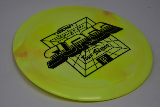 Buy Yellow Discraft ESP Swirl Surge Chandler Fry 2022 Tour Series Distance Driver Disc Golf Disc (Frisbee Golf Disc) at Skybreed Discs Online Store