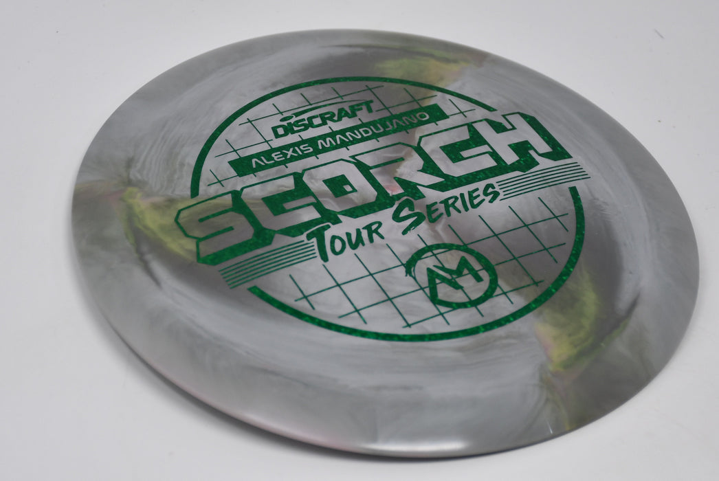 Buy Gray Discraft ESP Swirl Scorch Alexis Mandujano 2022 Tour Series Distance Driver Disc Golf Disc (Frisbee Golf Disc) at Skybreed Discs Online Store