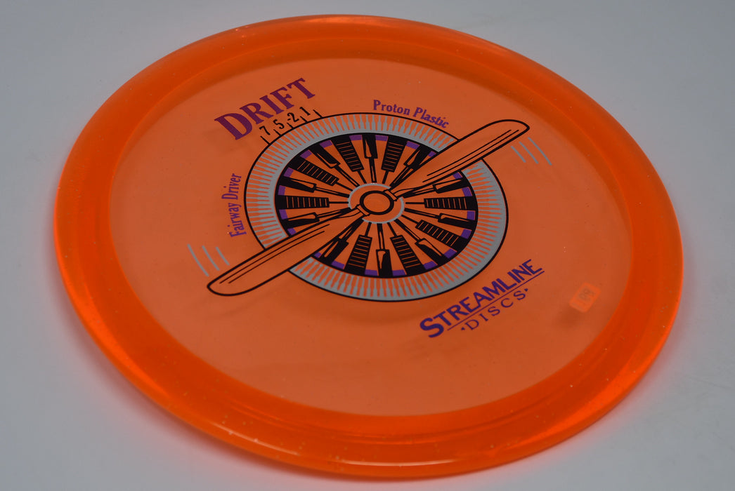 Buy Red Streamline Neutron Drift Fairway Driver Disc Golf Disc (Frisbee Golf Disc) at Skybreed Discs Online Store