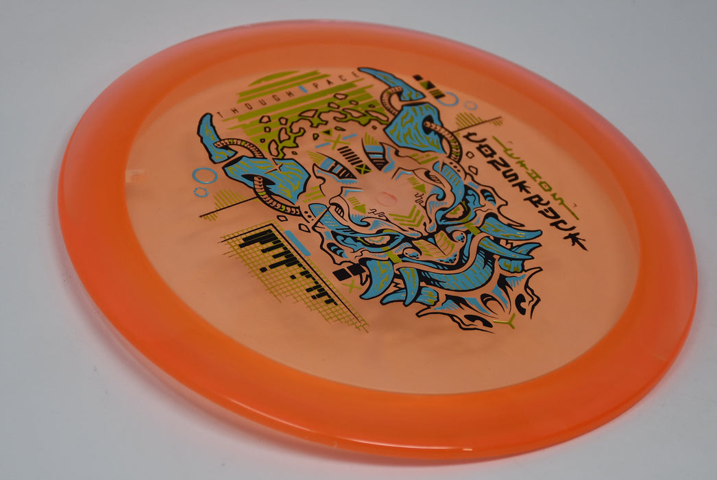 Buy Orange Thought Space Ethos Construct Distance Driver Disc Golf Disc (Frisbee Golf Disc) at Skybreed Discs Online Store