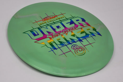 Buy Green Discraft ESP Swirl Undertaker Ben Callaway 2022 Tour Seriese Distance Driver Disc Golf Disc (Frisbee Golf Disc) at Skybreed Discs Online Store