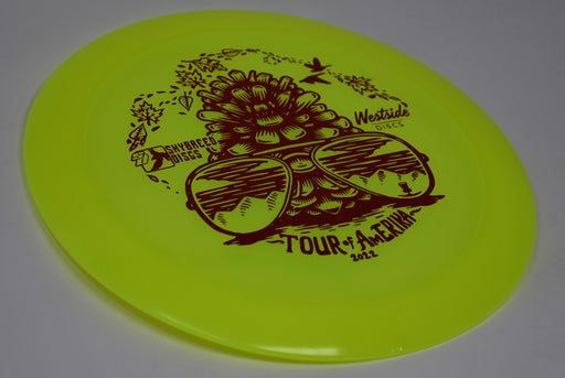 Buy Yellow Westside VIP King Erika Stinchcomb Autumn 2022 Distance Driver Disc Golf Disc (Frisbee Golf Disc) at Skybreed Discs Online Store
