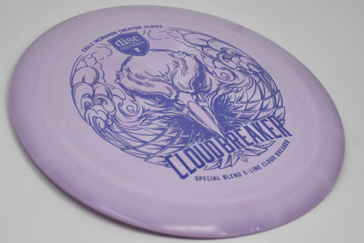 Buy Purple Discmania Swirl S-Line Cloud Breaker Eagle McMahon Creator Series Distance Driver Disc Golf Disc (Frisbee Golf Disc) at Skybreed Discs Online Store