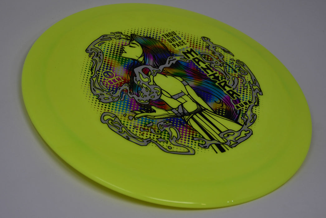 Buy Yellow Thought Space Aura Mantra Fairway Driver Disc Golf Disc (Frisbee Golf Disc) at Skybreed Discs Online Store