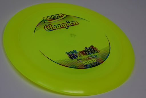 Buy Yellow Innova Champion Wraith Distance Driver Disc Golf Disc (Frisbee Golf Disc) at Skybreed Discs Online Store