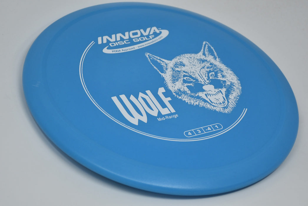 Buy Blue Innova DX Wolf Midrange Disc Golf Disc (Frisbee Golf Disc) at Skybreed Discs Online Store