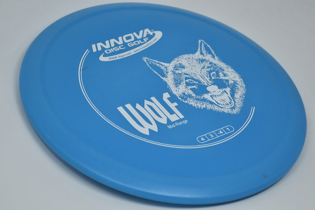 Buy Blue Innova DX Wolf Midrange Disc Golf Disc (Frisbee Golf Disc) at Skybreed Discs Online Store