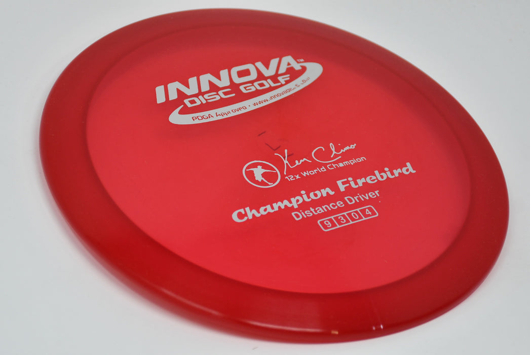 Buy Red Innova Champion Firebird Fairway Driver Disc Golf Disc (Frisbee Golf Disc) at Skybreed Discs Online Store
