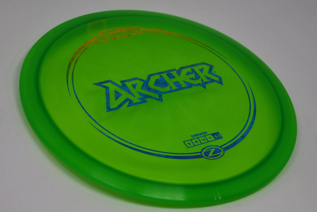 Buy Green Discraft Z Archer Fairway Driver Disc Golf Disc (Frisbee Golf Disc) at Skybreed Discs Online Store