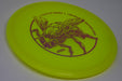 Buy Yellow Discraft LE Z Glo Flx Buzzz Ledgestone 2022 Midrange Disc Golf Disc (Frisbee Golf Disc) at Skybreed Discs Online Store