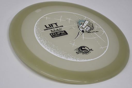 Buy White Streamline Eclipse 2.0 Lift Distance Driver Disc Golf Disc (Frisbee Golf Disc) at Skybreed Discs Online Store