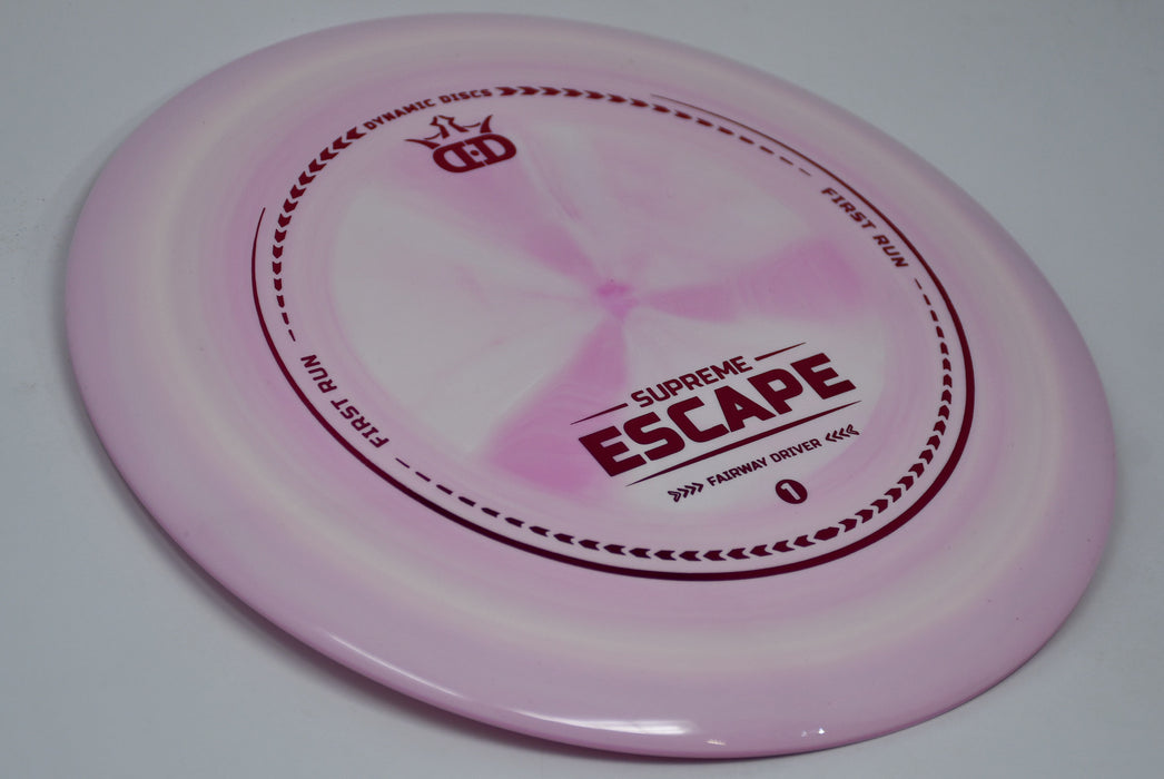 Buy Pink Dynamic Supreme Escape First Run Fairway Driver Disc Golf Disc (Frisbee Golf Disc) at Skybreed Discs Online Store