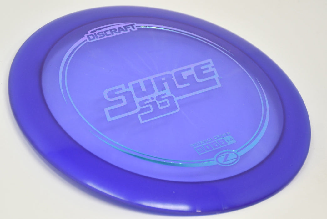 Buy Purple Discraft Z Surge SS Distance Driver Disc Golf Disc (Frisbee Golf Disc) at Skybreed Discs Online Store