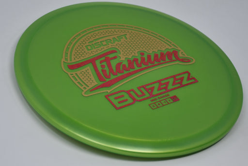 Buy Green Discraft Titanium Buzzz Midrange Disc Golf Disc (Frisbee Golf Disc) at Skybreed Discs Online Store