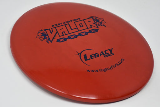 Buy Red Legacy Icon Valor Midrange Disc Golf Disc (Frisbee Golf Disc) at Skybreed Discs Online Store