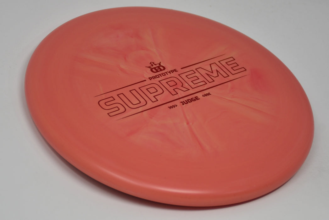 Buy Red Dynamic Classic Supreme Judge Prototype Putt and Approach Disc Golf Disc (Frisbee Golf Disc) at Skybreed Discs Online Store