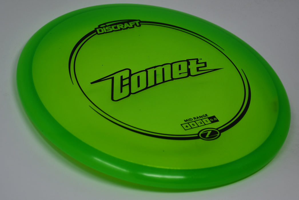 Buy Green Discraft Z Comet Midrange Disc Golf Disc (Frisbee Golf Disc) at Skybreed Discs Online Store