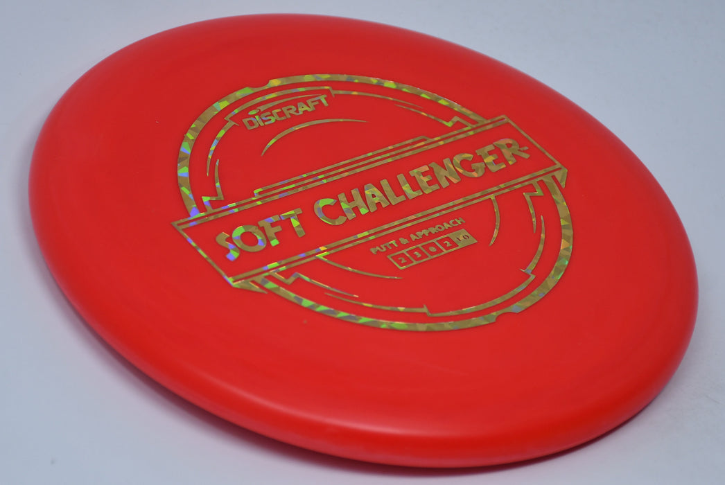 Buy Red Discraft Putter Line Soft Challenger Putt and Approach Disc Golf Disc (Frisbee Golf Disc) at Skybreed Discs Online Store