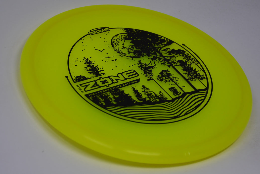 Buy Yellow Discraft LE Z Glo Zone Ledgestone 2022 Putt and Approach Disc Golf Disc (Frisbee Golf Disc) at Skybreed Discs Online Store