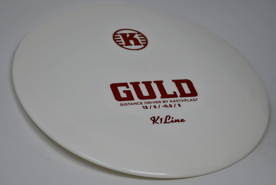 Buy White Kastaplast K1 Guld Distance Driver Disc Golf Disc (Frisbee Golf Disc) at Skybreed Discs Online Store