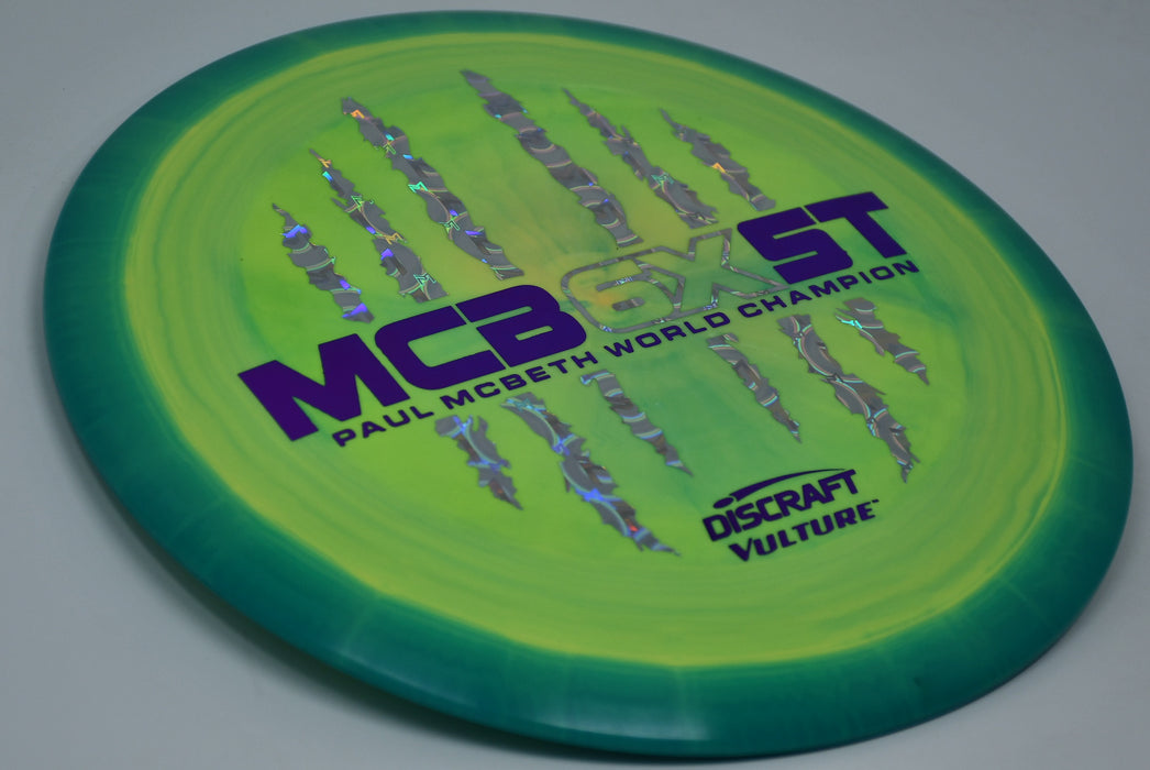 Buy Green Discraft ESP Vulture Paul McBeth 6x Claw Fairway Driver Disc Golf Disc (Frisbee Golf Disc) at Skybreed Discs Online Store