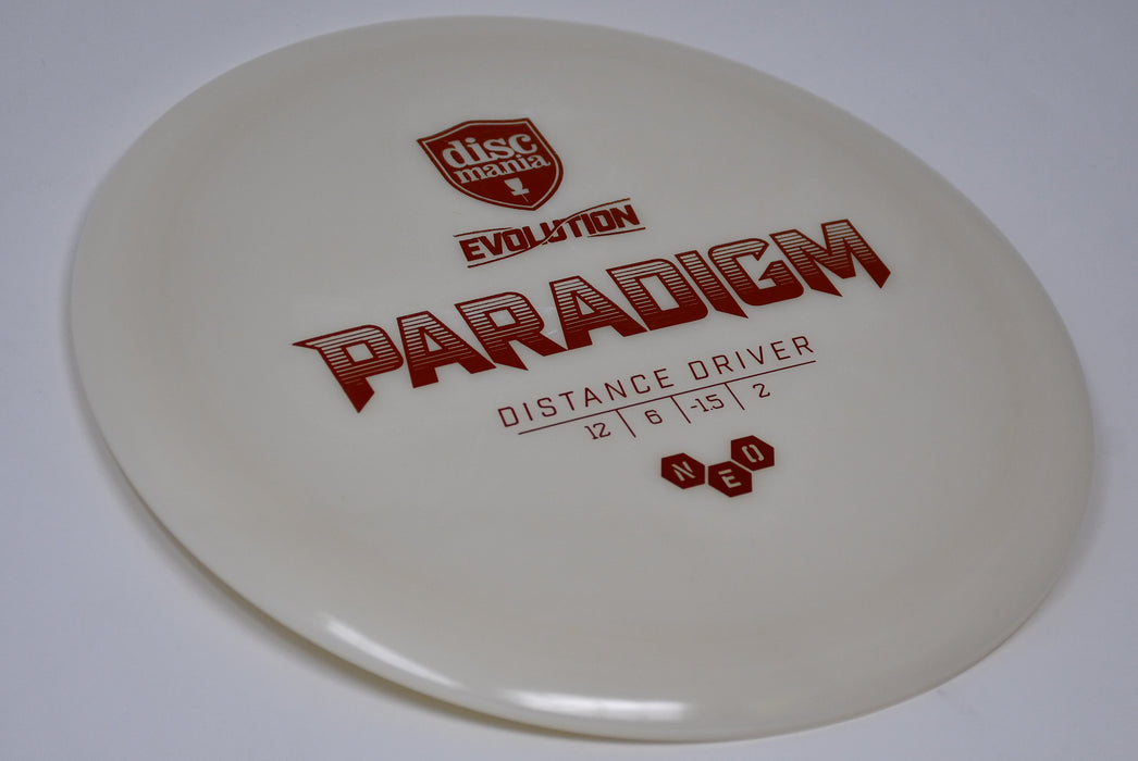 Buy White Discmania Neo Paradigm Distance Driver Disc Golf Disc (Frisbee Golf Disc) at Skybreed Discs Online Store