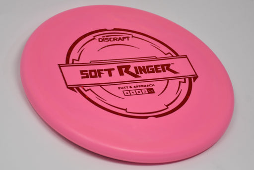 Buy Pink Discraft Putter Line Soft Ringer Putt and Approach Disc Golf Disc (Frisbee Golf Disc) at Skybreed Discs Online Store