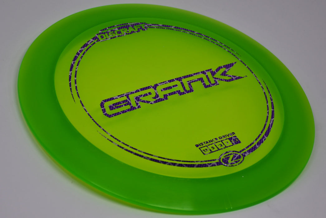 Buy Green Discraft Z Crank Distance Driver Disc Golf Disc (Frisbee Golf Disc) at Skybreed Discs Online Store