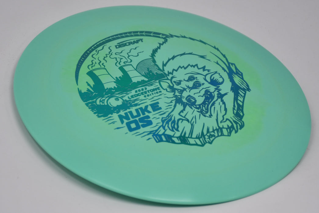 Buy Green Discraft LE ESP Lite Nuke OS Ledgestone 2023 Distance Driver Disc Golf Disc (Frisbee Golf Disc) at Skybreed Discs Online Store