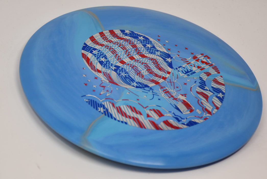 Buy Blue Discraft LE ESP Swirl Impact Ledgestone 2023 Midrange Disc Golf Disc (Frisbee Golf Disc) at Skybreed Discs Online Store