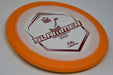 Buy Orange Dynamic Classic Supreme Orbit Sockibomb Slammer Ignite Stamp V1 Putt and Approach Disc Golf Disc (Frisbee Golf Disc) at Skybreed Discs Online Store