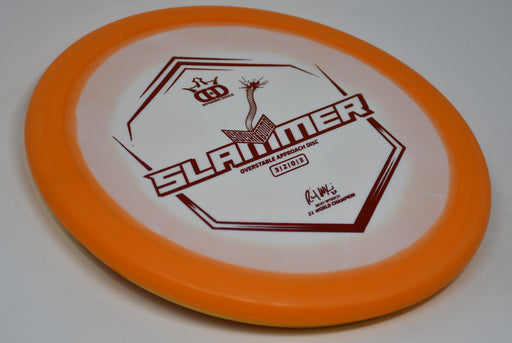 Buy Orange Dynamic Classic Supreme Orbit Sockibomb Slammer Ignite Stamp V1 Putt and Approach Disc Golf Disc (Frisbee Golf Disc) at Skybreed Discs Online Store