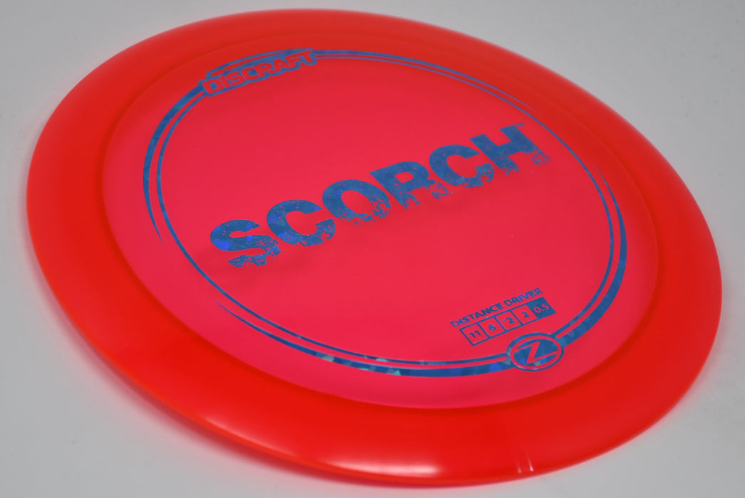Buy Red Discraft Z Scorch Distance Driver Disc Golf Disc (Frisbee Golf Disc) at Skybreed Discs Online Store