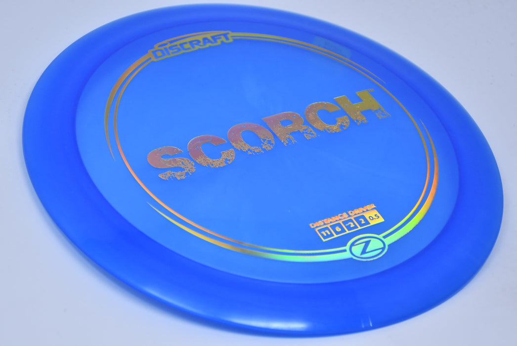 Buy Blue Discraft Z Scorch Distance Driver Disc Golf Disc (Frisbee Golf Disc) at Skybreed Discs Online Store