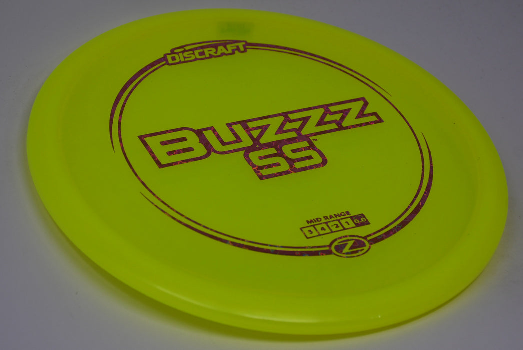 Buy Yellow Discraft Z Buzzz SS Midrange Disc Golf Disc (Frisbee Golf Disc) at Skybreed Discs Online Store